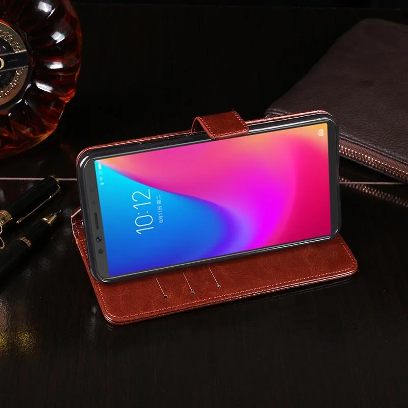 Кожаный чехол книжка для Lenovo K5 Pro L38041|Чехлы-портмоне| |