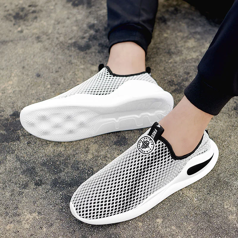 Damyuan Breathable Running Shoes 46 Fashion Lightweight Mens Sneakers 45 Comfortable  Casual Outdoor Jogging Men's Sports Shoes