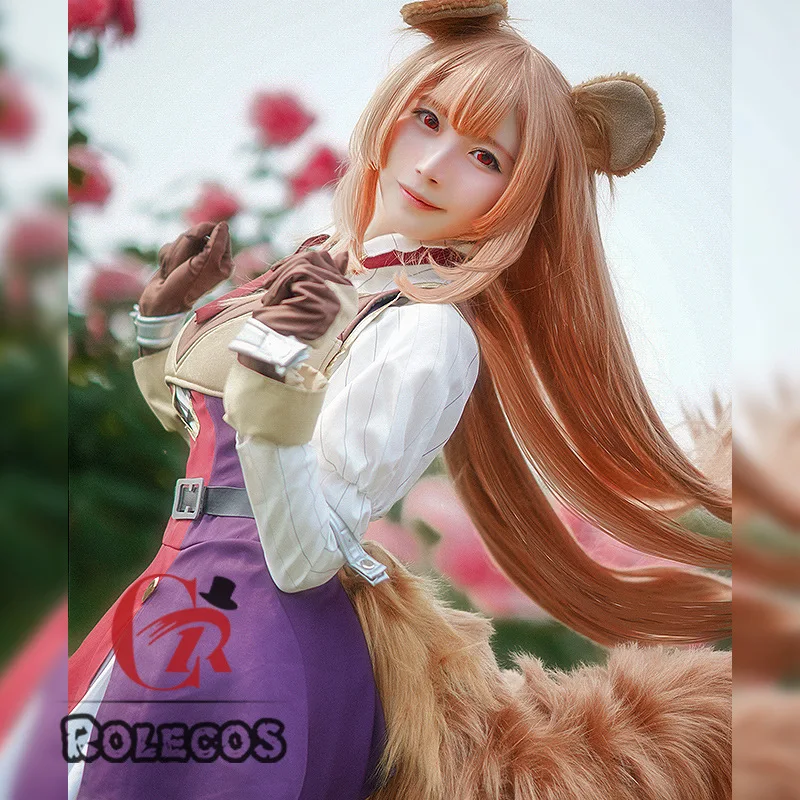 Женский костюм для косплея аниме The Rising of Shield Hero Raphtalia Tate No Yuusha Nariagari полный