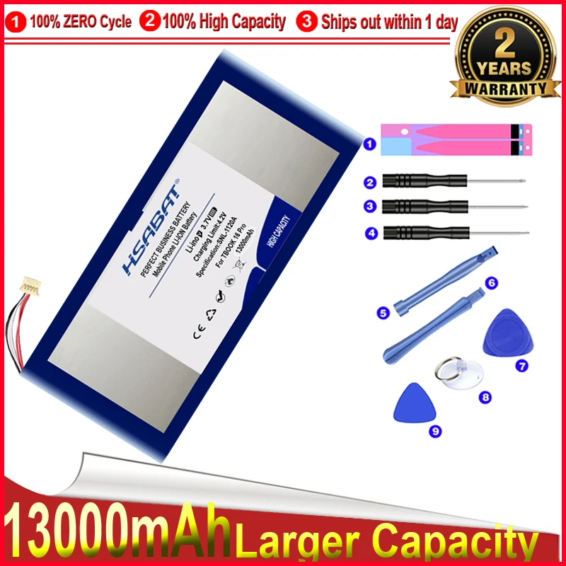 Аккумулятор HSABAT 0 цикл для планшета Teclast TBOOK 16 Pro Power 12 T16 11 ID: E5A3 E5A6 | Мобильные