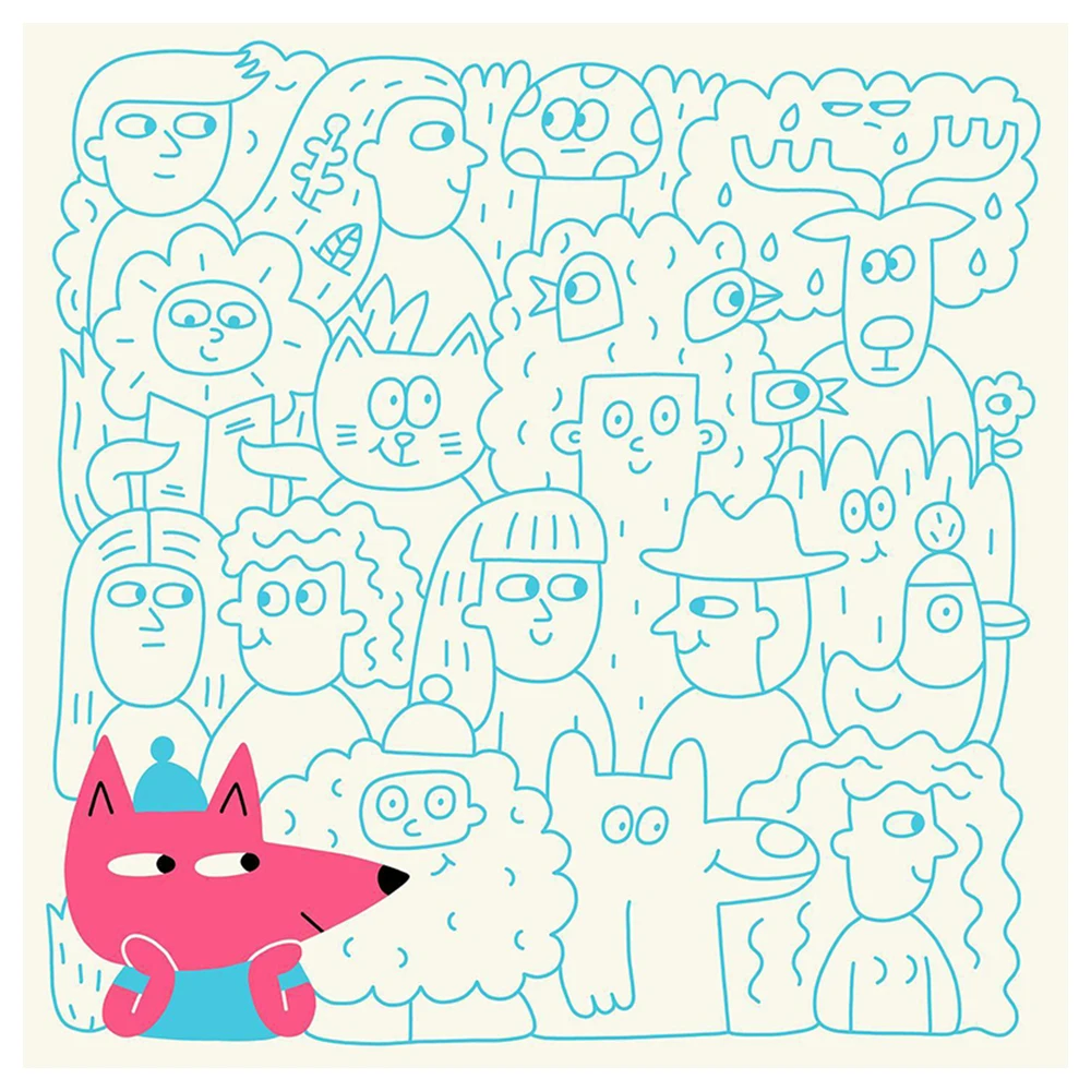 

Painting By Numbers Cartoon Modern Superflat Animal Acrylic Pictures By Numbers Kits HandPainted On Canvas Art Home Decor Gift