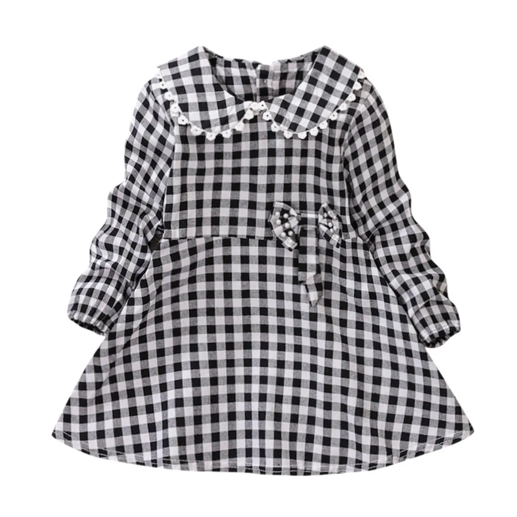 Girls dress summer Long sleeve Lotus leaf Europe and America Cartoon strap платье для девочки | Детская одежда и