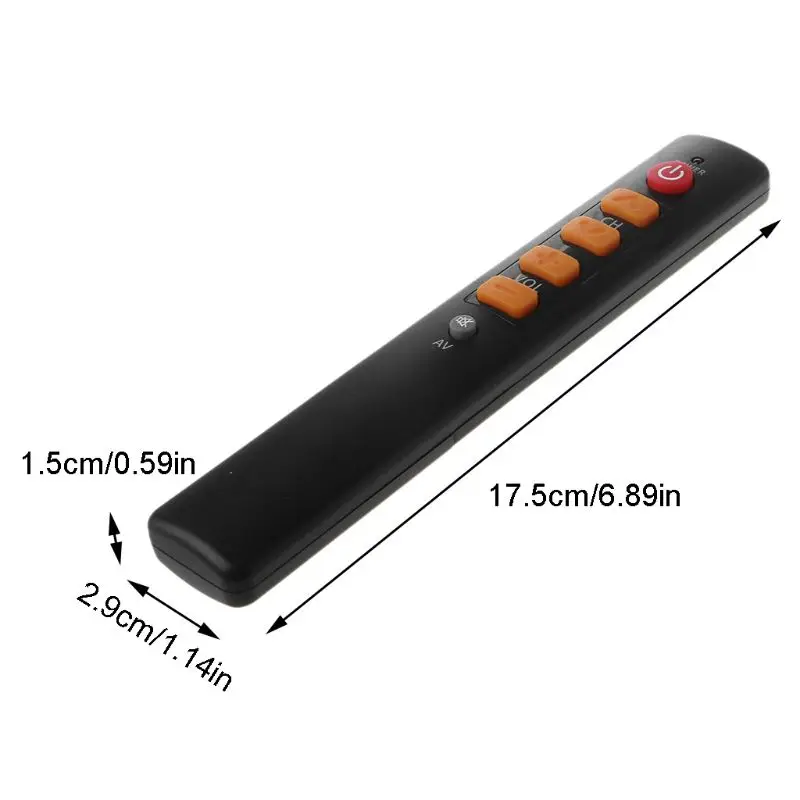 6 Key Learning Remote Control for TV STB DVD DVB HIFI Copy Code From Infrared IR Controller Retailsale | Электроника