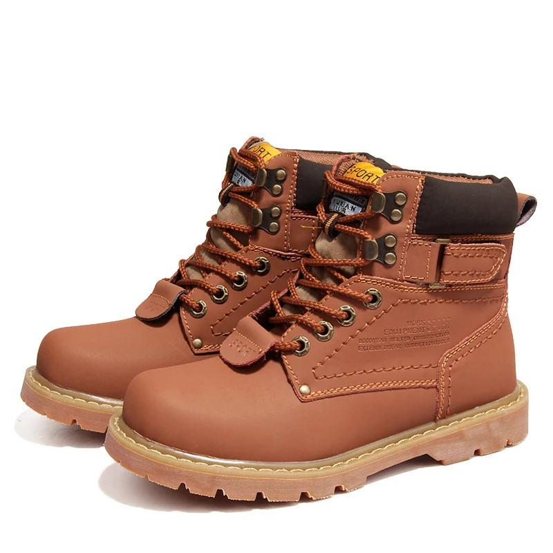 Новинка Мужские Модные Ботинки martin женские повседневные ботинки для пеших