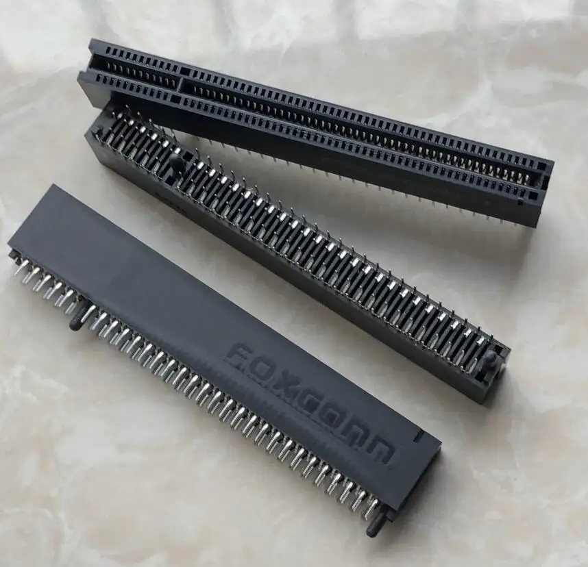 (2 шт.) разъем для видеокарты PCI E 120pin черный белый|Соединители| |
