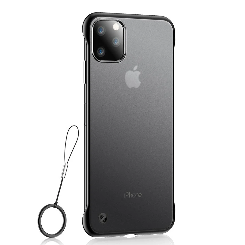 KEYSION безрамный чехол для IPhone 11 Pro Max жесткий прозрачный матовый XS XR X 8 7 6 Plus|Бамперы|