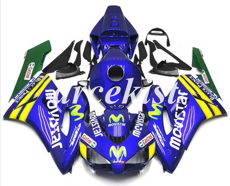 

4Gifts New ABS Injection Mold Full Fairing Kit Body set fit for HONDA CBR1000RR 1000RR 2004 2005 04 05 Custom red white