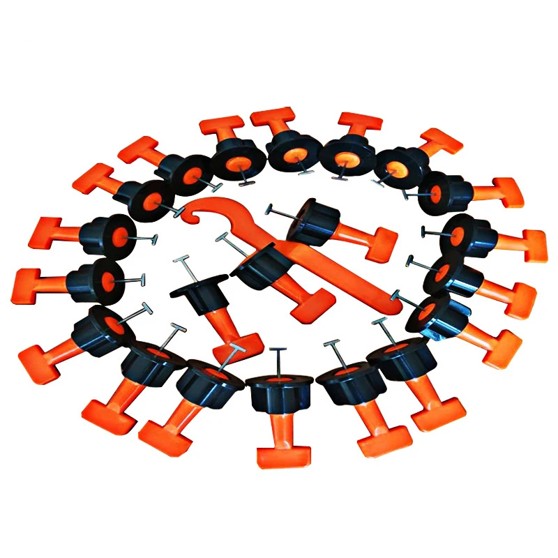 

50 Pcs/ Pack Reusable Anti-Lippage Tile Leveling System Flooring Wall Tile Leveling System Level Wedges Tile Spacers