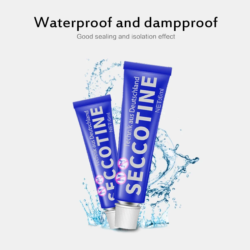 Бытовой Быстросохнущий белый стеклянный клей из АБС пластика прочный без