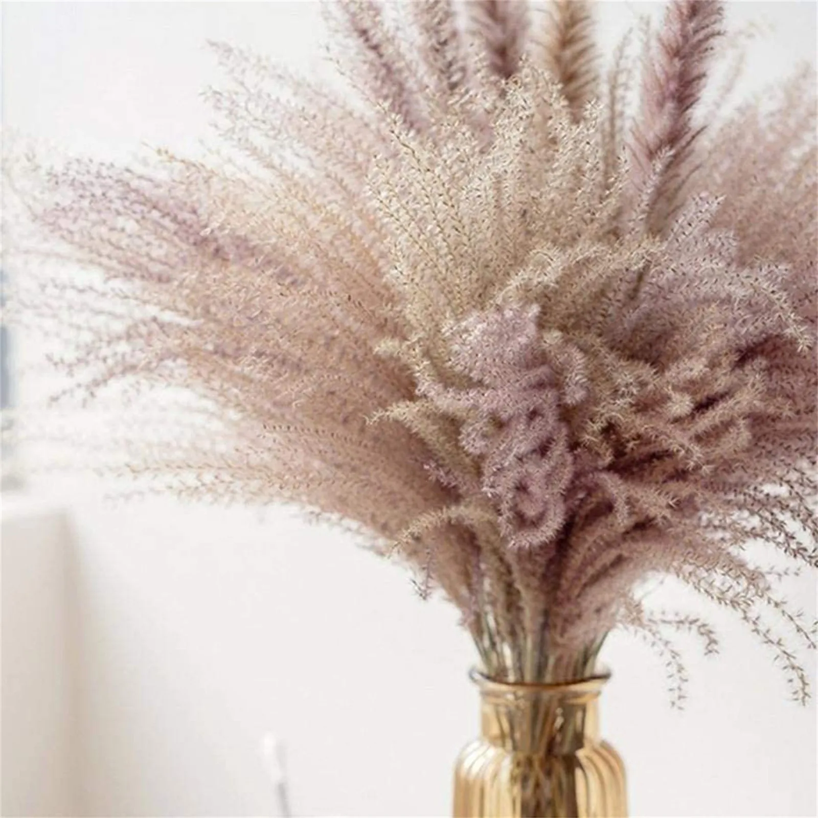 Пампасная трава 60 см Натуральные сушеные цветы искусственные декоративные | Дом