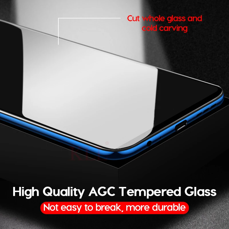 2.5D полное покрытие анти-синий светильник закаленное стекло для OPPO Realme X 3 Pro Защита экрана для OPPO Realme 5 Pro U1 9H твердость