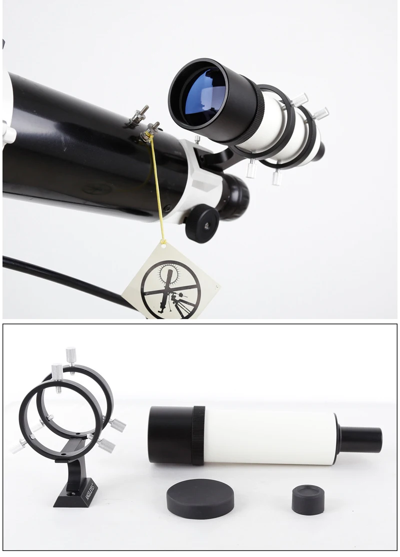 50 мм Finder Scope с крестом волос сетка сплав HD Finderscope в различном увеличением астрономический телескоп аксессуары