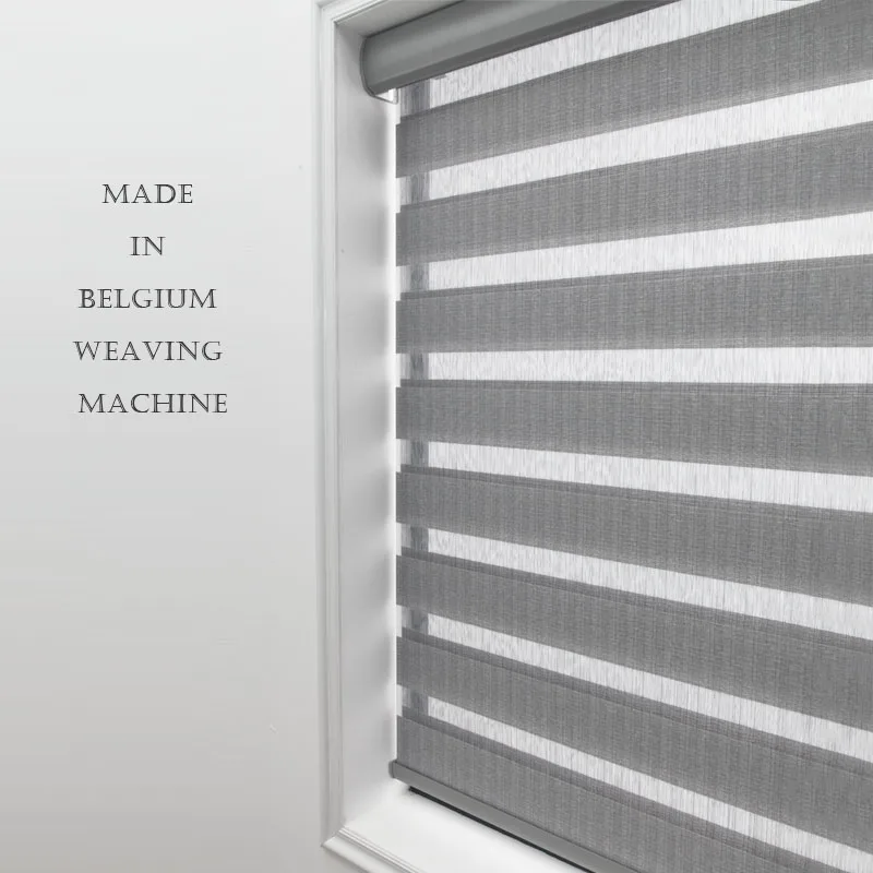 Tiнравится умный дом полузатемняющие двухслойные полосатые жалюзи