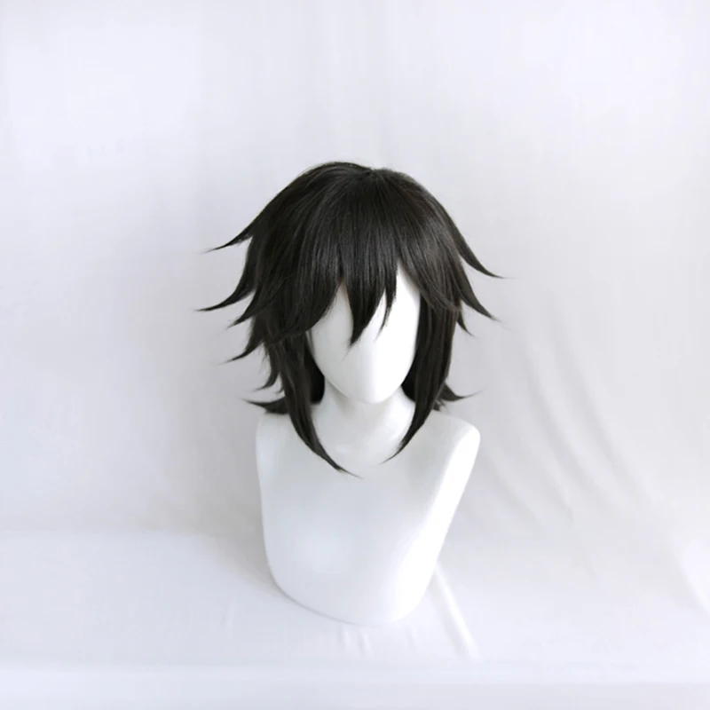 Парик для косплея из аниме рассекающий демонов м/ф no Yaiba томиока гиюу прямой