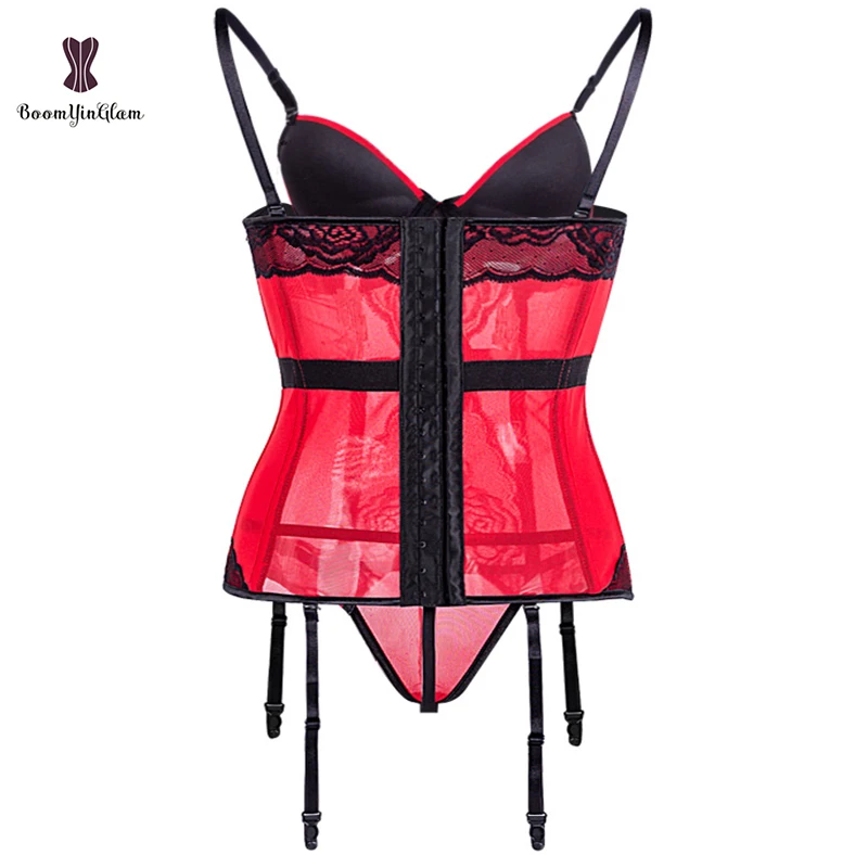Кружевной прозрачный корсет эластичные Корсеты с косточками мягкий бюстгальтер