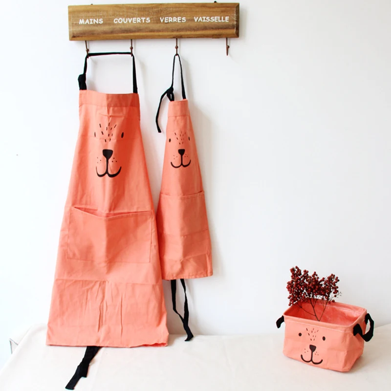 Водонепроницаемый детские носки из хлопка с принтом животных Льняные Кухонный