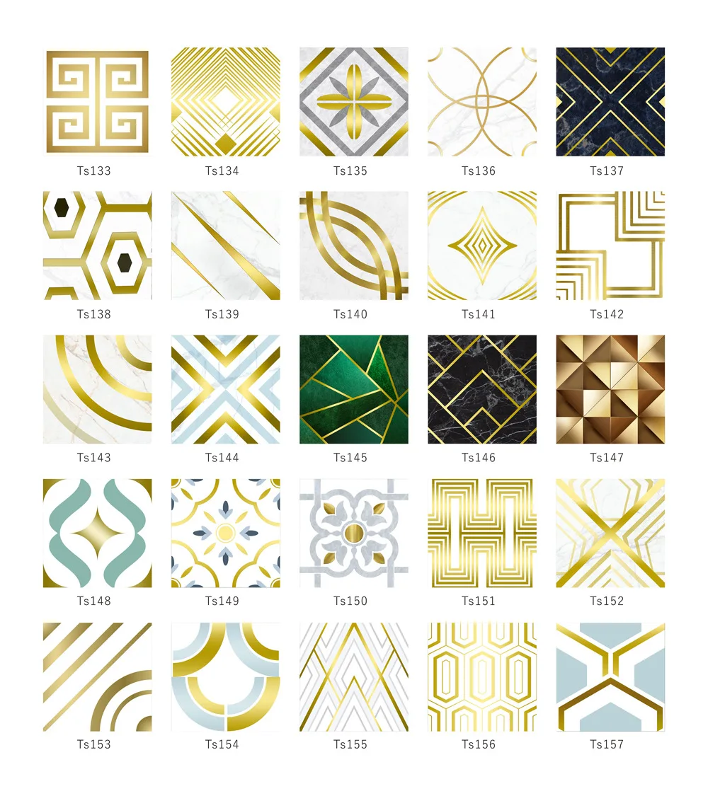 Прозрачная пленка цвет: серый золотой Цветочная линия настенные наклейки для