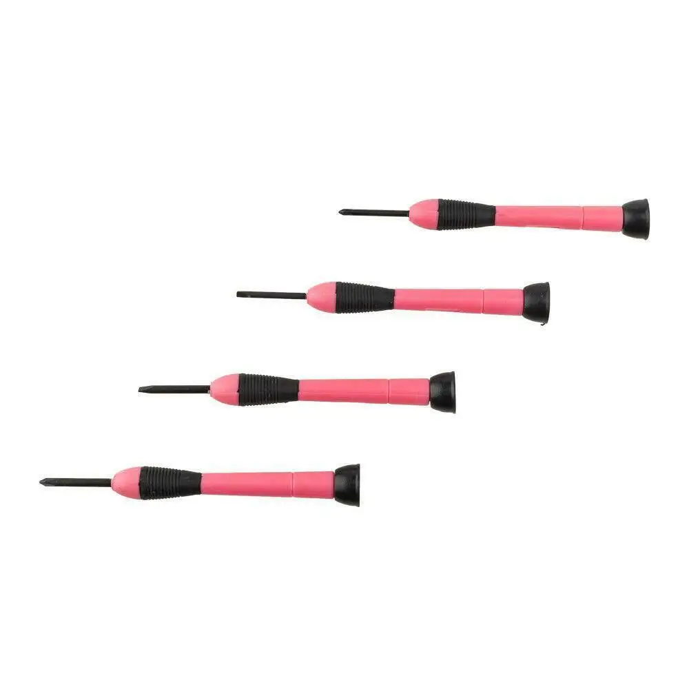 

39pcs Pink Color Car Auto Pink Tool Tape Measure Claw Hammer Hex Key Scissors Set Household Repair Kit Box Mechanics Parts