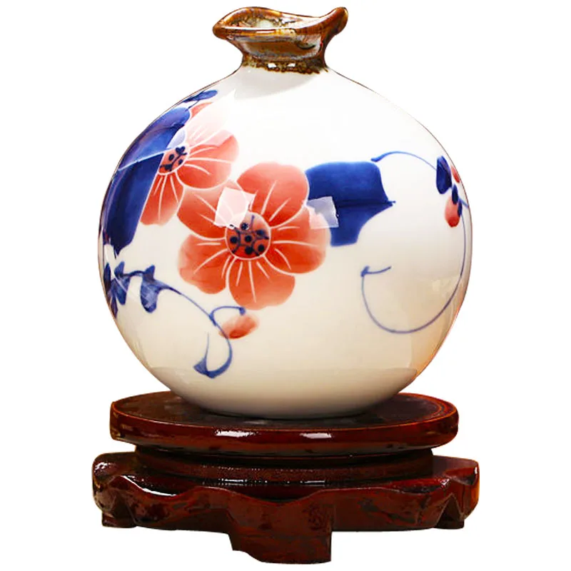 

Ceramic Modern Design Vase Base Art Tabletop Living Room Flower Vases Creative Decoracao Para Sala Vase Decoration Home BD50HP