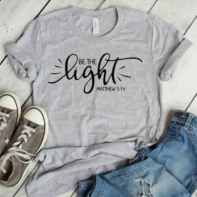 Быть светильник Кристиан рубашка большого размера модная слоган уличные Стиль