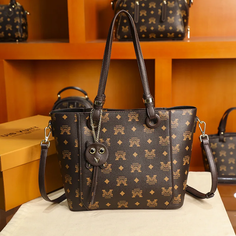 

Luxury Brand Tote Bag Large Capacity Ladies Handbag 2021 New Style 100% Leather Fashion One Shoulder Messenger Bag Mother Bag Gg