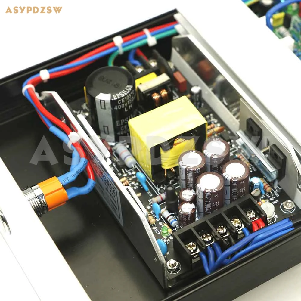 Миниатюрный стерео усилитель мощности NAP250 MOD D1047 на базе цепи UK NAIM с защитой SPK 80 Вт