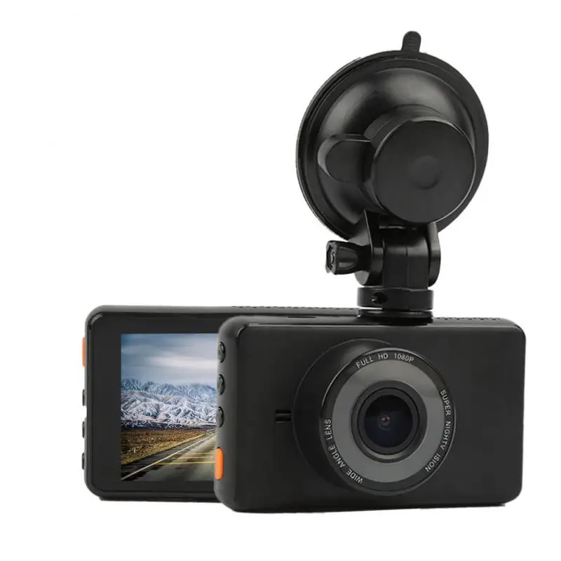 

XC001 3 Inch Auto Car DVR FHD Dash Camera Video Recorder 170° Wide-angle Motion Detection Loop Recording G-sensor Dashcam