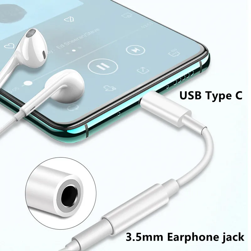 Адаптер для наушников с разъемом USB Type C на 3 5 мм|Переходники и адаптеры| |