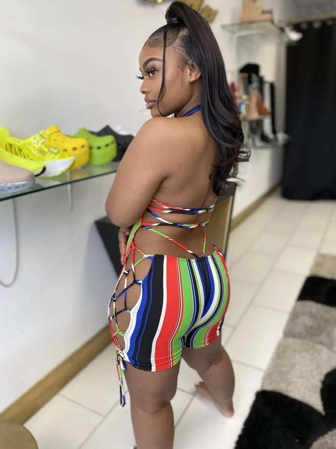 Женский слитный купальник |