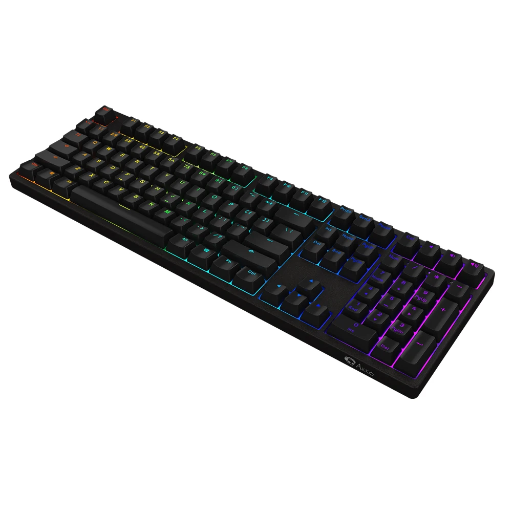 AKKO 3108S RGB подсветка игровая механическая клавиатура 108 клавиш PBT 85% клавишный
