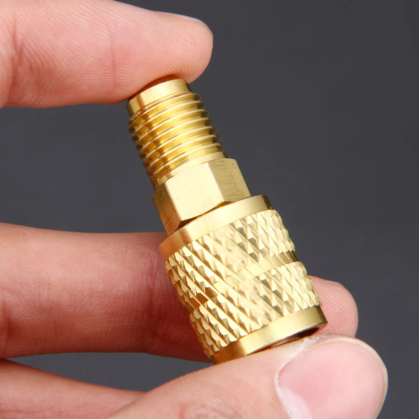 Прямой адаптер R410A 2 шт. гнездовой разъем от 1/4 &quotПапа до 5/16&quot для R410a Mini сплит