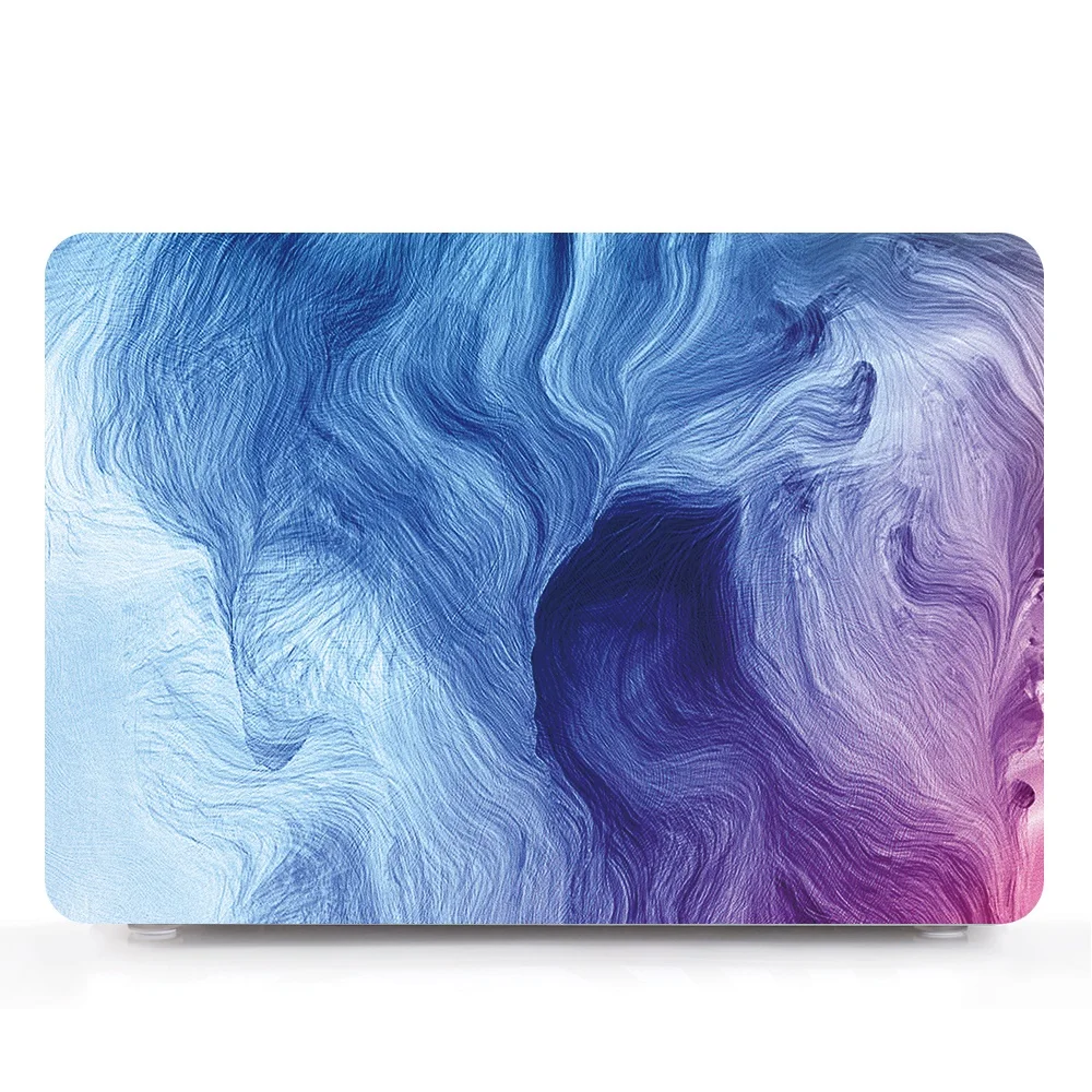 Для нового Pro 15 A1990 чехол для ноутбука + клавиатуры 11 12 13 16 дюймов Apple MacBook Air Retina Touch