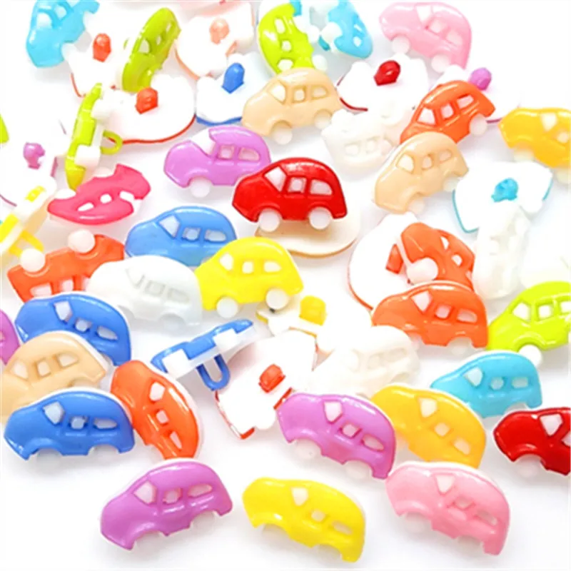 Suoja 30/50/100 шт./лот 17 мм разноцветные черные белые Автомобильные пластиковые задние