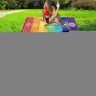 Горячая Распродажа Радужный пляжный коврик Мандала одеяло настенная искусственная картина скатерть бикини для йоги Обложка для таблеток D8I3