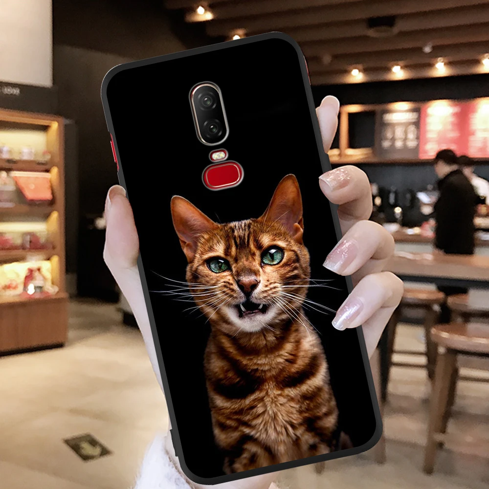 

New Cat tiger lion flamingo owl cute for Oneplus 8 5 6 7 One Plus 5T 6T 7T 8 Pro Phone Case Cover Soft Silicone Tpu Funda Coque