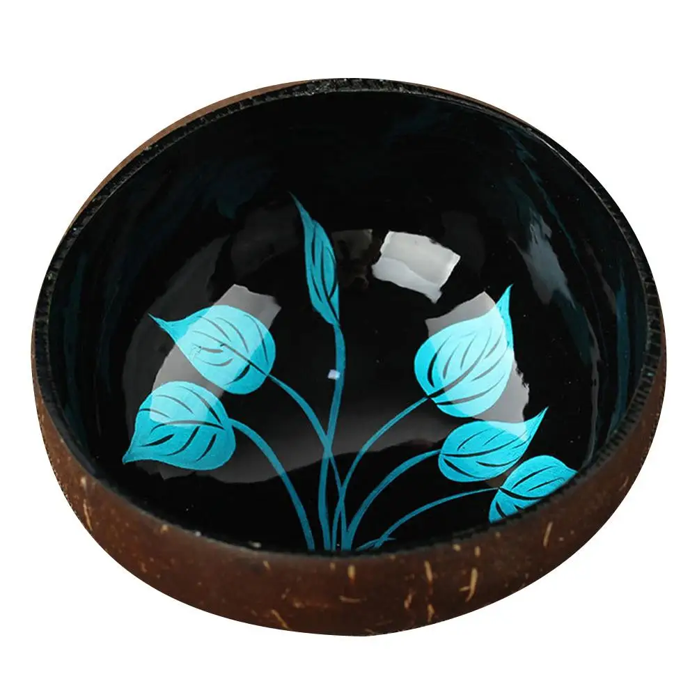 Лист/цветок Кокосовая скорскорлупа сушеные фрукты контейнер для еды ключи