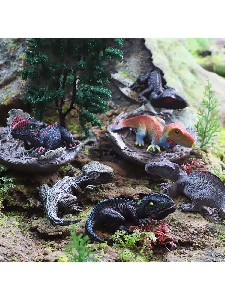 

6Pcs Dinosaur Baby Figure Animals Model Simulation Dinosaur Child Educationa Toy 23GD