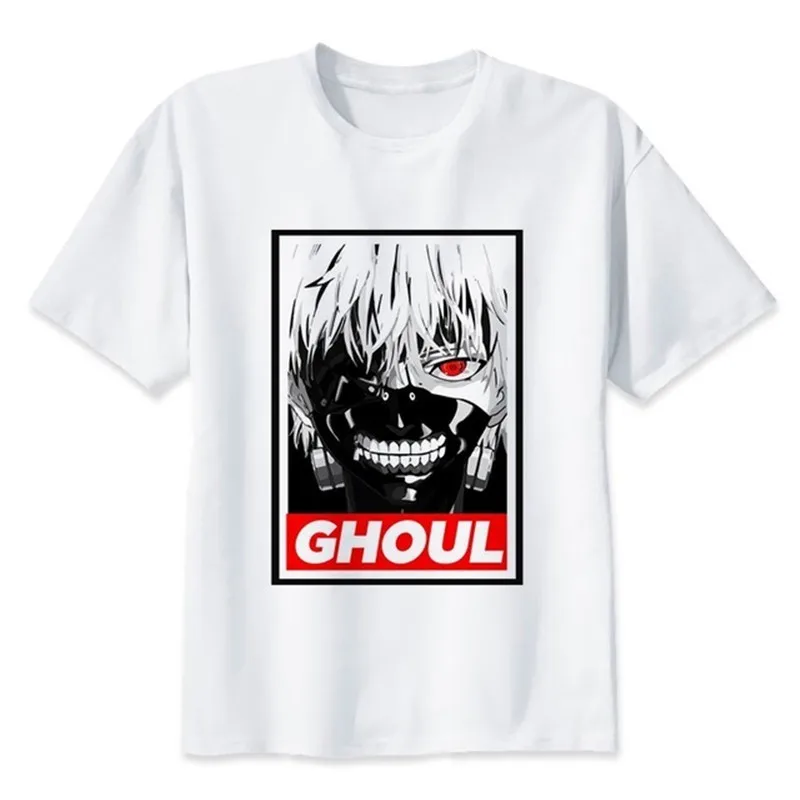 

LUSLOS TOKYO GHOUL Women T Shirt Graphic Tees For Female Streetwear Hip Hop Cool Summer Tops Tee Plus Size Women Clothes