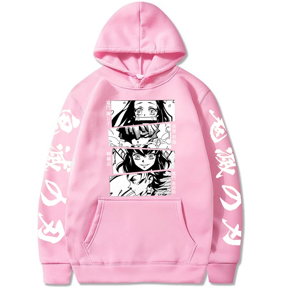 Толстовка Женская зимняя повседневная с капюшоном смешное аниме рассекающий