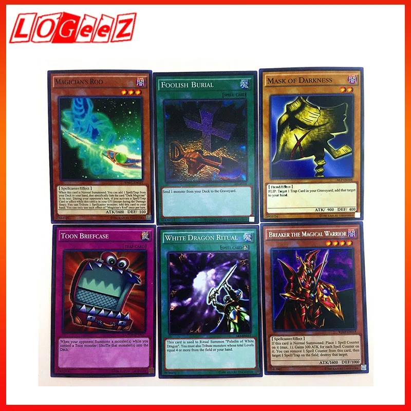 240 шт./компл. из Yugioh редкая карточка фонарик Yu Gi Oh игровая бумажная детская игрушка
