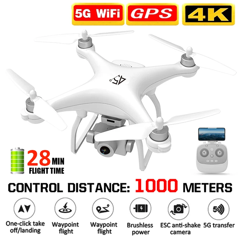 X35 GPS Wi Fi 4K HD Камера Профессиональный Дрон бесколлекторный мотор RC карданов подвес