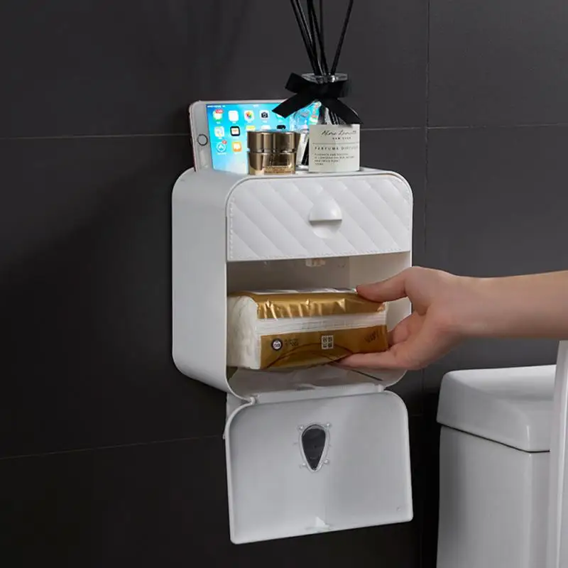 Новые Домашние Кухня деревянный Пластик ткани ящик из твердой древесины