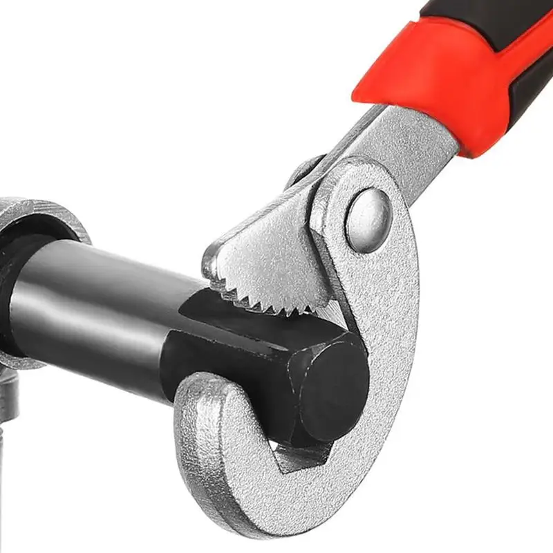 

1PCs 9-32mm Adjustable Wrench Adjustable Wrench Spanner Grip Multi-Function Universal Snap Quick Set Soft X0H9