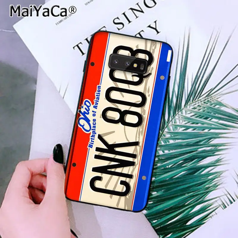 MaiYaCa сверхъестественный смешной номерной знак номер мягкий чехол для телефона из