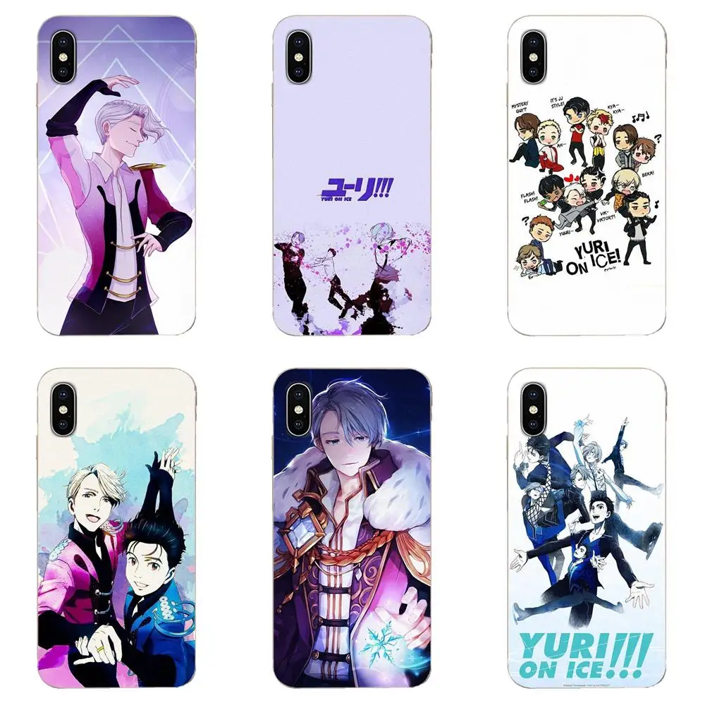 Мягкий хипстерский чехол в виде милого героя аниме на льду для Galaxy Note 10 A10E A10S A20S A30S