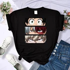 Крутые женские топы с рисунком аниме My Hero Academia Eye, футболки с круглым вырезом и рисунком, летние футболки с рисунком, удобные брендовые футболки, женские