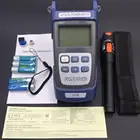 2 в 1 FTTH Набор инструментов для оптического волокна King-60S оптический Мощность метр-70 до + 10dBm и 10 мВт прибор для визуального определения повреждения прибор для тестирования тестовая ручка для оптико-волоконного кабеля