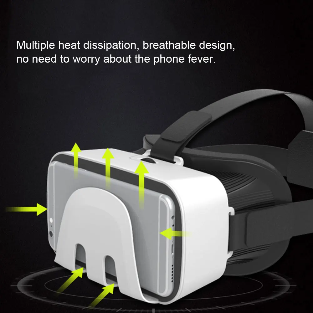 Очки виртуальной реальности регулировка фокуса монтируемые на голову