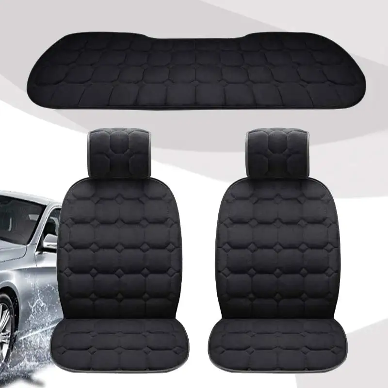 Miglior Universale Pad Cuscino Del Sedile Auto Copertura Di Sede Auto Interni Sedile Protezione Caldo Inverno Anteriore Sedile Posteriore Breve Peluche Pad Zerbino