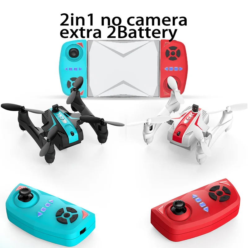 2в1 мини инфракрасный боевой беспилотник с Hd камерой 720P FPV wi-fi-квадрокоптер складная игрушка Rc для детей высота удержания включает в себя 2 дрона - Цвет: 2in1 no camera ex2B